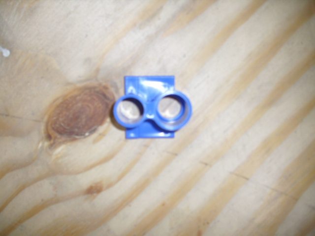 inzetstuk 5/8 x 3/4" blauw (hafoplast)